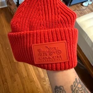 Coach Women's Red Hat
